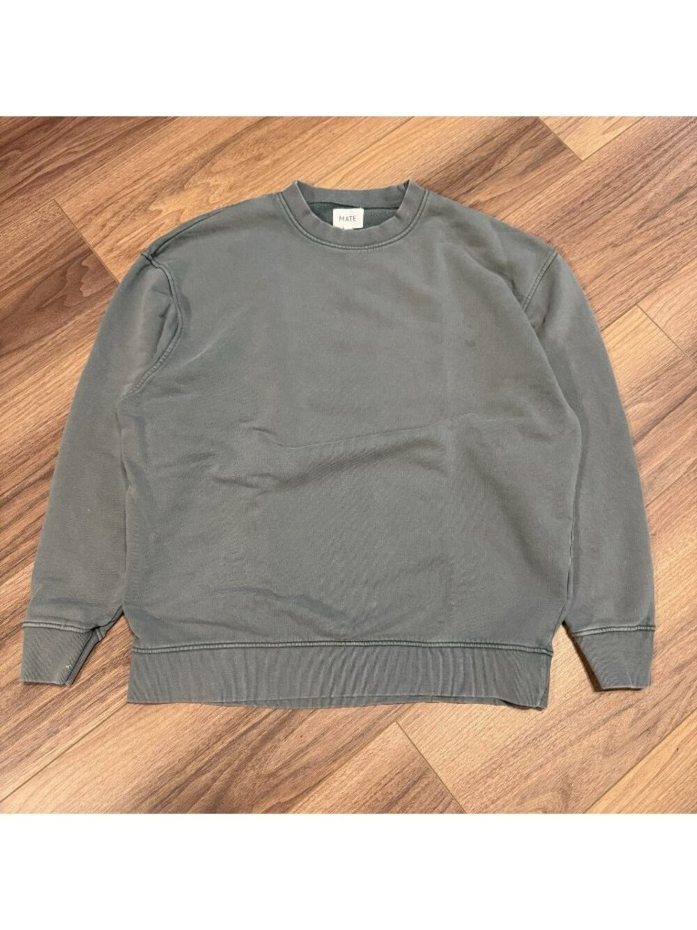 Mate The Label Sweatshirt Womens XS Small Crew Neck Oversized